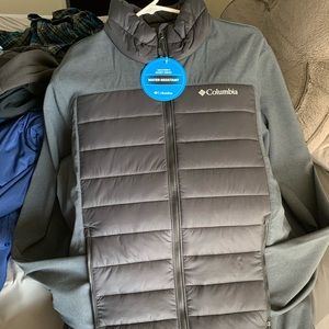 Columbia Quilted Hybrid Jacket